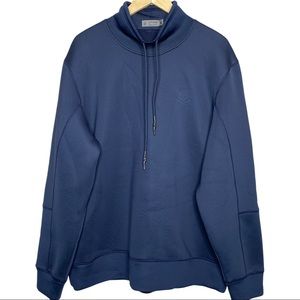 G/FORE Mockneck XL Fleece Lined Athletic Pullover Sweatshirt